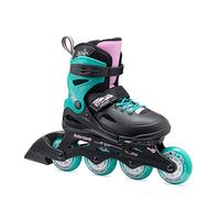 Rollerblade FURY, Pattini in linea, nero/verde mare, 36.5-40.5, ragazzo