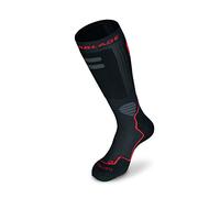 Rollerblade High Performance Sock (Men's), Black/Red, Large, Calzini Uomo, Nero/Rosso, L