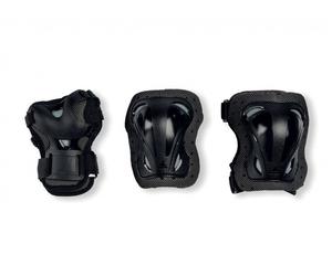 ROLLERBLADE KIT PROTEZIONI PATTINI JUNIOR 069P0200 100 SKATE GEAR JUNIOR 3 PAC