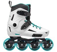 Rollerblade Lightning W Pattini In Linea Donna Bianco/Aqua 80mm 85A SG7