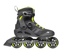 Pattini a rotelle da uomo Rollerblade Macroblade 84 BOA nero/lime (27.0 cm)