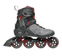 Rollerblade Macroblade 84 Uomo Pattini IN Linea Fitness-Inliner Grau Rosso Nuovo