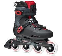 Rollerblade Maxxum CT Pattini IN Linea Fitness 90 MM / 85 A Nero/Rosso