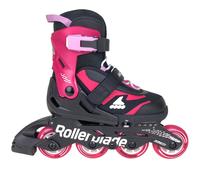 Rollerblade Microblade Bambini Inline-Skates Regolabili Nero/Rosa