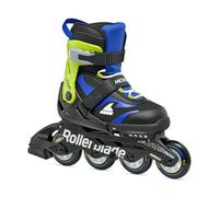 Rollerblade MICROBLADE, Pattini in linea Bambino, nero/blu, EU: 28-32 (UK 10J-13J / US: 11J-1)