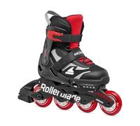 Rollerblade MICROBLADE, Pattini in linea Bambino, nero/rosso, EU: 28-32 (UK 10J-13J / US: 11J-1)