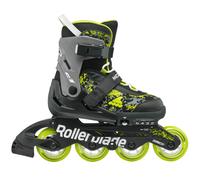 Rollerblade MICROBLADE SL, Pattini in linea Unisex bambino, nero/lime, EU: 36.5-40.5 (UK 4-7 / US: 5-8)