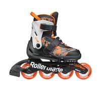 Rollerblade MICROBLADE SL, Pattini in linea Bambino, nero/arancio, EU: 36.5-40.5 (UK 4-7 / US: 5-8)