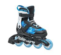 Rollerblade MICROBLADE SL, Pattini in linea Bambino, nero/blu cielo, EU: 28-32 (UK 10J-13J / US: 11J-1)