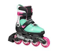 Rollerblade MICROBLADE XT, Pattini in linea Bambina, nero/verde mare, EU: 33-36.5 (UK 1-4 / US: 2-5)