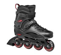 Rollerblade RB 80 Pattini IN Linea Fitness-Inliner Si 80 MM / 82A Nero/Rosso
