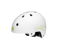Rollerblade RB JR HELMET, Casco per pattini in linea Unisex bambino, bianco, M (55-58)