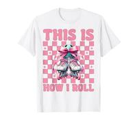 Rollerblade Rollerblading Inline Skating This Is How I Roll Maglietta