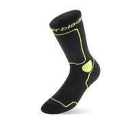 Rollerblade SKATE SOCKS, Calzini da pattinaggio in linea, nero/ verde, XL (47-49), uomo