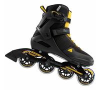 Rollerblade Spark 80 Pattini In Linea Da Uomo Iniziali Fitness Nero-Giallo