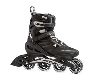 Rollerblade ZETRABLADE Pattini in Linea da Uomo, Nero/Argento, in Diverse Dimensioni