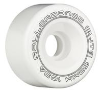 Rollerbones Art Elite 103A Competition Roller Skate Wheels (Set of 8) White 62mm