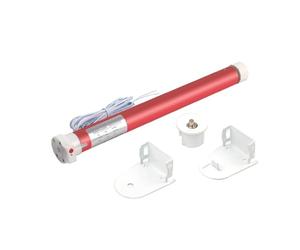 Rollerhouse 2 fili interruttore motore controllato Motore elettrico a rulli Motori a 12 V CC cablati per camper Tenda a rullo elettrica, funzionante per tubo a rullo da 1-3/16 "