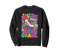 Rollin Into 6th Grade, Pattino a rotelle retrò, Torna a Scuola Felpa