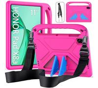 RollinCase Custodia per HONOR Pad X8a / X8b 11 Pollici, Magenta