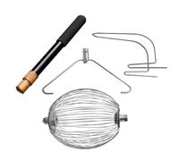 Rolling Ball Picker - raccoglitore telescopico di noci con impugnatura comoda, raccoglitore portatile e per palline da golf, palline da tennis, arance e lime | Pratico strumento per la raccolta del