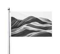 Rolling Hills - Bandiere per casa da cortile, 9,1 x 1,5 m, con occhielli per interni ed esterni, decorazioni per la casa