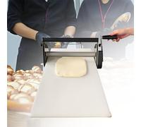Rolling Machine pieghevole per pasta, sfogliatrice manuale della pasta dell'acciaio inossidabile, spessore regolabile per l'attrezzatura commerciale del forno