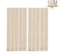 Rolling Pin Guides, 10 pezzi guide per mattarello, 3/4/5/6/7mm rettangolari Mud Stick Guide per ceramica argilla polimerica spessore laboratori di ceramica fai da te