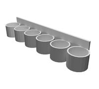 Rolling Pin Holder Compatible with Green Stuff World Wall Mount Storage Display