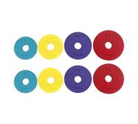 Rolling Pin Spacer Set for Dough Thickness, Adjustable Rings | Durable plastic construction, adjustable thickness control, fits for baking doughs 4pcs