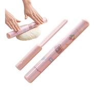Rolling Pins - Non-stick Cookie Making Roller,Multifunctional Pastry Rolling Pin with Scale - for Pasta Pizza Fondant Icing Decoration Kitchen Bakery Home