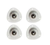 Rolling ruote adesive - Mini ruote di mobili, set di rulli appiccicosi | Kit di ruota girevole compatta, supporto per base adesiva forte, per alloggiamento del contenitore per scaffali per il contenit
