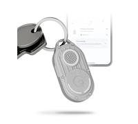 Rolling Square AirNotch Pro - Portachiavi Bluetooth Localizzatore GPS Compatibile Solo con Android Google Find Hub - GPS Tracker Suono a 360°, Batterie Sostituibili, Impermeabile e Fosforescente
