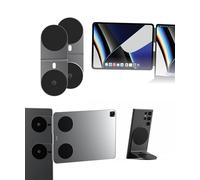 Rolling Square Edge Pro Tablet Kit - Sostegno Magnetico tablet e Cellulare, Accessorio Smartworking e Produttività, Compatibile con MagSafe, Compatibile con tutti i Tablet e Telefoni, Grigio Siderale