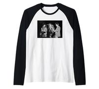 Rolling Stones a Knebworth Mick Jagger & Co 1976 Maglia con Maniche Raglan