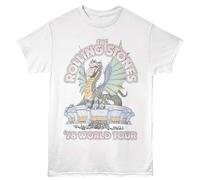 Rolling Stones - Dragon 78 Tour - American Classics - T A Maniche Corte Bianca