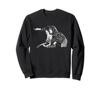 Rolling Stones Mick Jagger Ronnie Wood dal Vivo a Knebworth Felpa