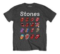 Rolling Stones No Filter Tour Lips Mick Jagger ufficiale Uomo maglietta unisex
