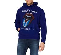 Rolling Stones - the - Felpa # Xl Unisex Blue # Havana Cuba