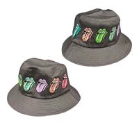 Rolling Stones (The): Rock Off - Multi-Tongue Pattern (Unisex Bucket Hat / Cappe