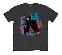 Rolling Stones - the - T-Shirt # L Grey Unisex # Sticky Colours