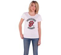 Rolling Stones the - T-Shirt # L Ladies White # Tour 1978