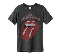 Rolling Stones The T Shirt Vintage Tongue Ufficiale Amplified Vintage Charcoal Size XXL