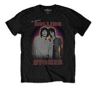 Rolling Stones - the - T-Shirt # Xl Black Unisex # Mick & Keith