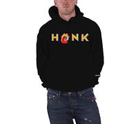 Rolling Stones the - The Rolling Stones Felpa con Cappuccio Honk Letters Band Logo Ufficiale Uomo Size S