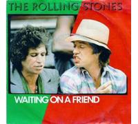 ROLLING STONES - waiting on a friend 45 rpm single