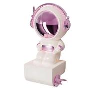Rolling Tube Press - Durevole oro rosa 14 cm, chiave per pasta manuale, detergente viso risparmiatore | Supporto portaoggetti per doccia carino personaggio dei cartoni animati regalo camera da letto