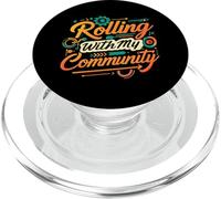 Rolling with My Community Group Unity Design PopSockets PopGrip per MagSafe