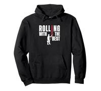 Rolling with The Best House Painting Un Pittore Professionista Felpa con Cappuccio
