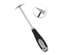 ROLLINGDOG Gancio da barba triangolare in acciaio inox, per rimuovere la vernice e variare da superfici piane con tappo a martello